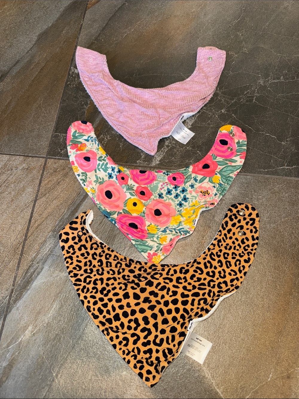 Little sleepies bamboo set of 3 baby girl bubs